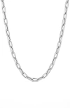 Adina Reyter Sterling Silver Polished Open Link Silver Chain Necklace, 16 In Silver
