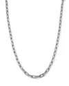 ADINA REYTER STERLING SILVER POLISHED OPEN LINK SILVER CHAIN NECKLACE, 16