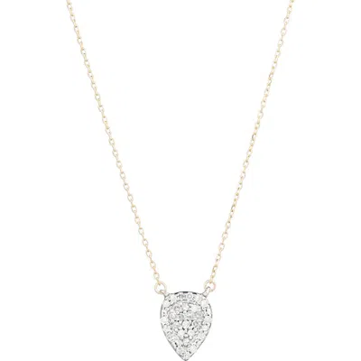 Adina Reyter Tear Pendant Necklace In Metallic