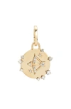 Adina Reyter Zodiac Charm In Gold