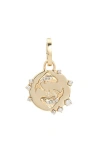 Adina Reyter Zodiac Charm In Gold
