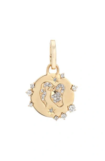Adina Reyter Zodiac Charm In Gold