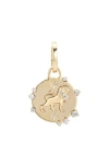 Adina Reyter Zodiac Charm In Gold