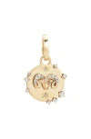 Adina Reyter Zodiac Charm In Gold