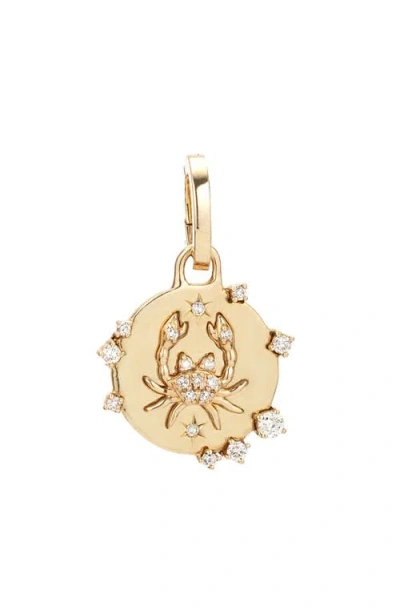 Adina Reyter Zodiac Charm In Gold