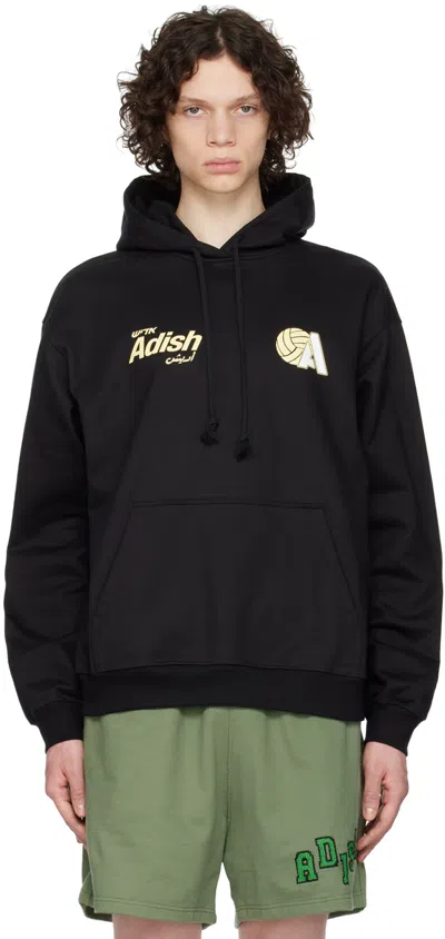 Adish Black Kurat Hoodie