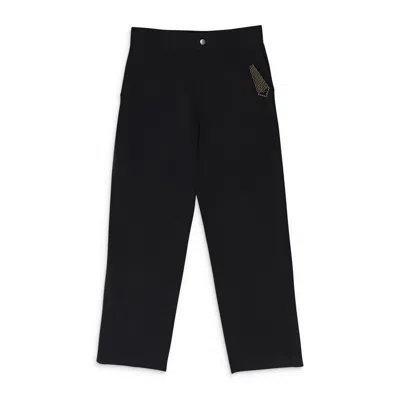 Adish Black Waisted Trousers Saro