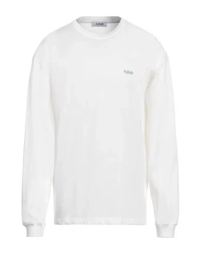 Adish Man T-shirt White Size Xl Cotton