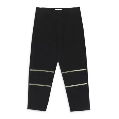 Adish Manajel Chino Black Trousers
