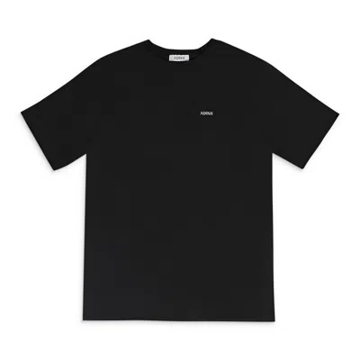 Adish Short Sleeve Sawsana Logo Black T-shirt