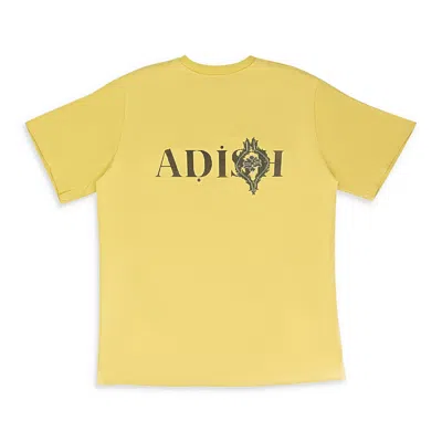Adish Short Sleeve Sawsana Logo Yellow T-shirt