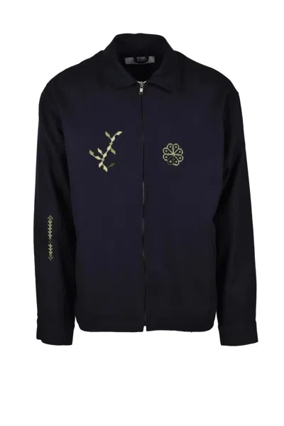 Adish Wool Cotton Coat - Multicolor