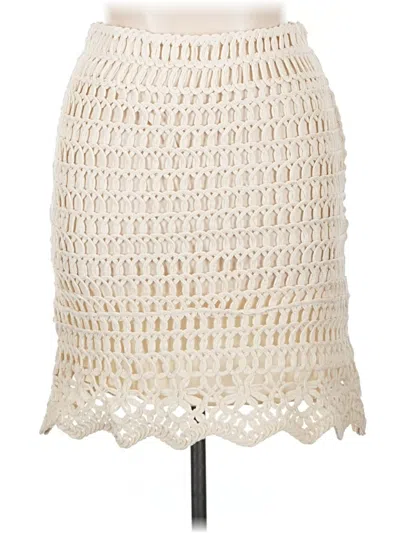 Pre-owned Adiva Casual Skirt In Ivory