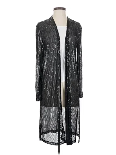 Pre-owned Adiva Kimono In Black