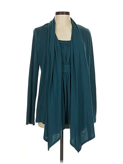 Pre-owned Adiva Kimono In Blue