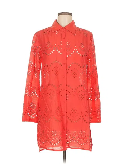 Pre-owned Adiva Kimono In Red