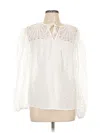 Adiva Long Sleeve Blouse In White