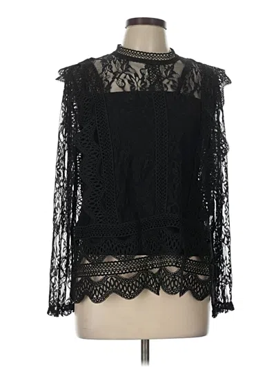 Pre-owned Adiva Sleeveless Blouse In Black