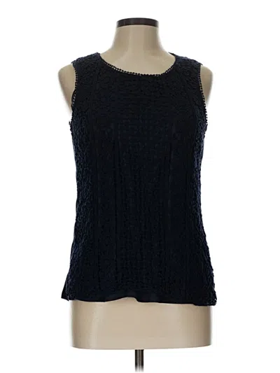 Pre-owned Adiva Sleeveless Blouse In Blue