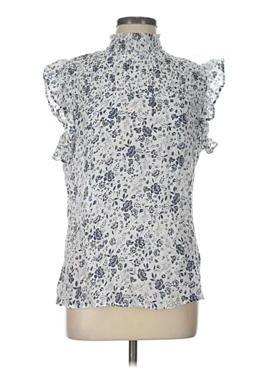 Pre-owned Adiva Sleeveless Blouse In Blue