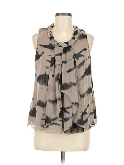 Pre-owned Adiva Sleeveless Blouse In Gray