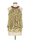 Adiva Sleeveless Blouse In Green