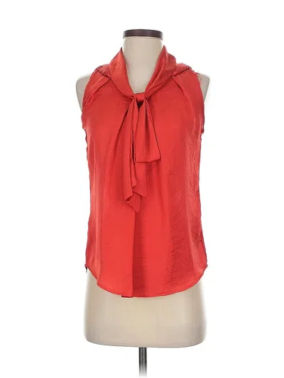 Pre-owned Adiva Sleeveless Blouse In Red