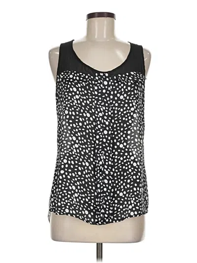 Pre-owned Adiva Sleeveless Top Black Scoop Neck Tops