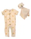 Adley & Hudson 2pc Romper Set In Brown