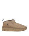 Adno Man Ankle Boots Sand Size 9 Sheepskin In Beige