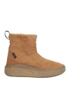 Adno Woman Ankle Boots Camel Size 6 Sheepskin In Beige