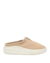 Adno Woman Mules & Clogs Beige Size 6 Leather In Beige