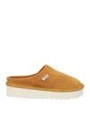 Adno Woman Mules & Clogs Camel Size 5 Leather In Beige