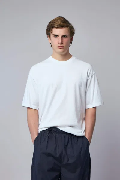 Adnym Line Tee In White