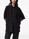 Adnym Pocket Button Shirt In Black