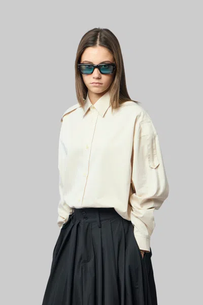 Adnym Sergeant Shirt In Beige