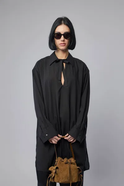 Adnym Zan Shirt In Black