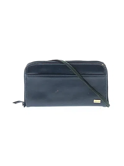 Pre-owned Adolfo Crossbody Bag In Blue