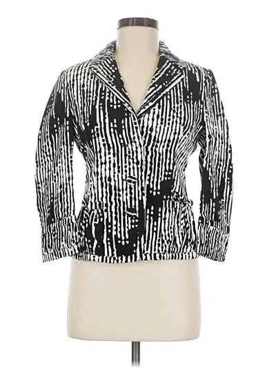 Pre-owned Adolfo Dominguez Blazer Jacket In Silver