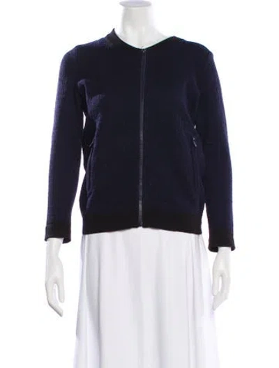 Pre-owned Adolfo Dominguez Bomber Jacket In Gray