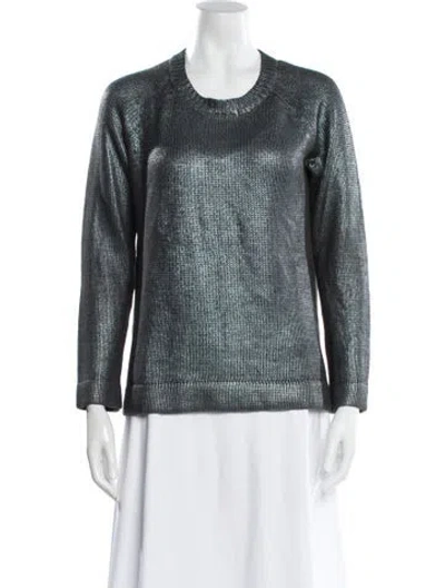 Pre-owned Adolfo Dominguez Crew Neck Sweater