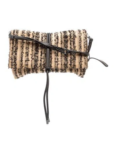 Pre-owned Adolfo Dominguez Crossbody Bag In Neutrals