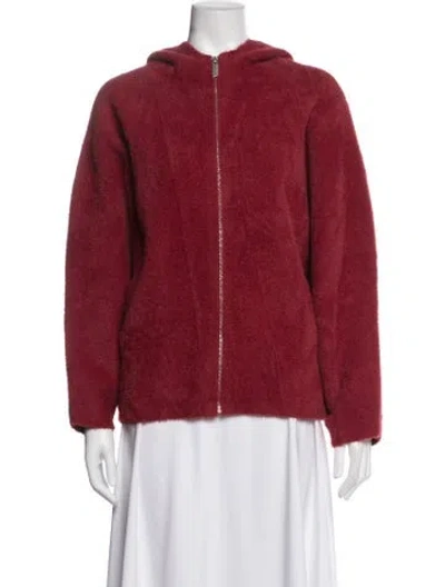 Pre-owned Adolfo Dominguez Jacket In Red