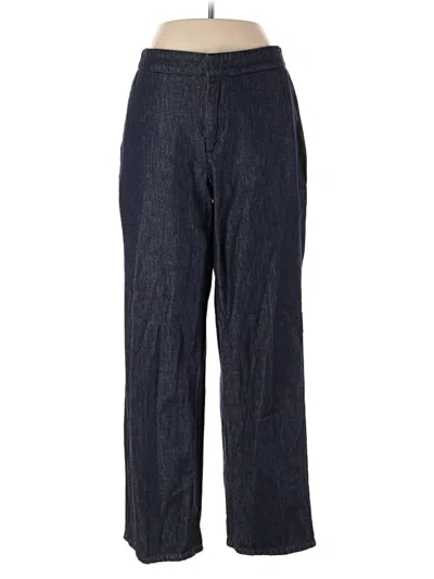 Pre-owned Adolfo Dominguez Jeans In Blue