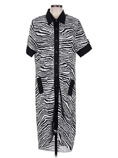 Pre-owned Adolfo Dominguez Kimono In Black