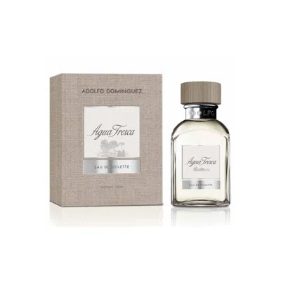 Adolfo Dominguez Men's Agua Fresca Edt Spray 4 oz Fragrances 8410190631168 In Transparent