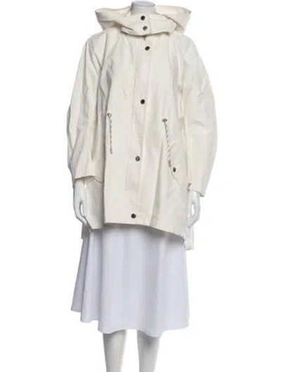 Pre-owned Adolfo Dominguez Parka In Neutral