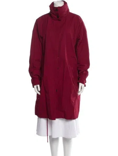 Pre-owned Adolfo Dominguez Parka W/ Tags In Red