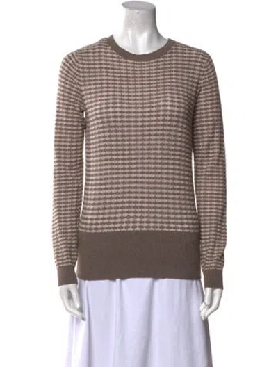 Pre-owned Adolfo Dominguez Printed Crew Neck Sweater In Multi