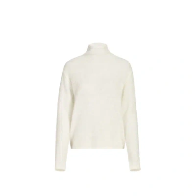 Adolfo Dominguez Pull Col Montant En Mohair Mélangé In Sand